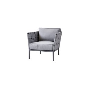 CANE-LINE LOUNGESTOL - LIGHT GREY 82