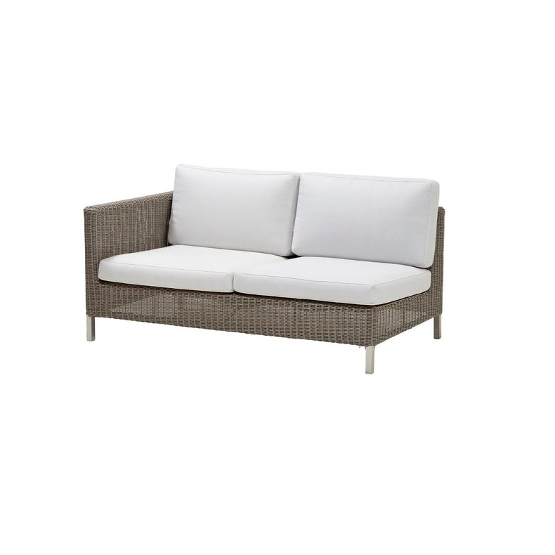 CANE-LINE CONNECT SOFA 2PERS/HJRE MODUL - WHITE 148