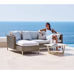 CANE-LINE CHAISELONG MODULSOFA/HJRE - TAUPE 153