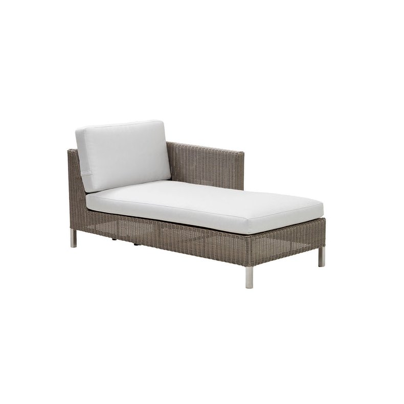 CANE-LINE CHAISELONG MODULSOFA/VENSTRE - WHITE 153