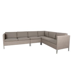 CANE-LINE CONNECT DINING LOUNGE 1 - TAUPE 302