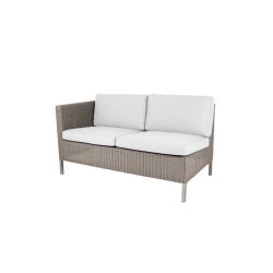 CANE-LINE DINING LOUNGE SOFA 2PERS/HJRE MODUL - WHITE 153