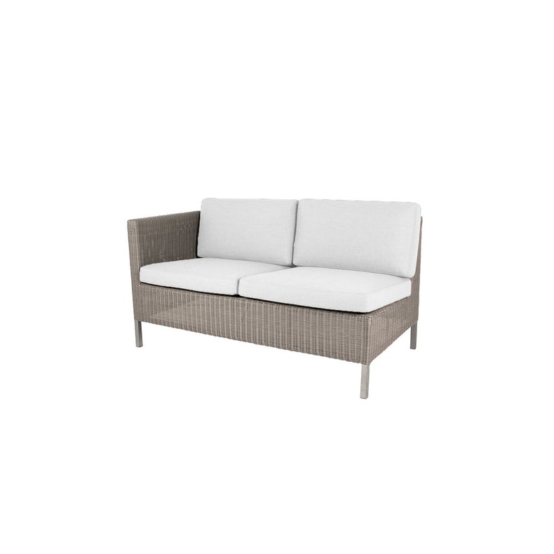 CANE-LINE DINING LOUNGE SOFA 2PERS/HJRE MODUL - WHITE 153