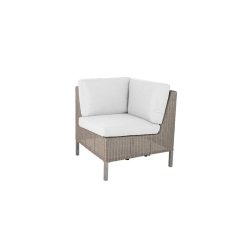 CANE-LINE CONNECT DINING LOUNGE SOFA/HJRNE MODUL - WHITE 77