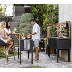 CANE-LINE DROP KKKEN BAR - TEAK 200