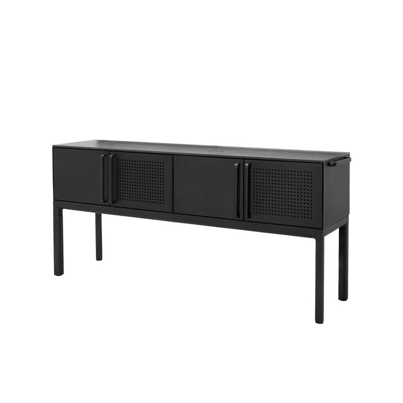 CANE-LINE DROP KKKEN HOVED MODUL INKL/3 HYLDER - BLACK CERAMIC 200
