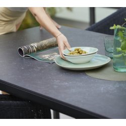 CANE-LINE DROP KKKEN HOVED MODUL INKL/3 HYLDER - BLACK CERAMIC 200