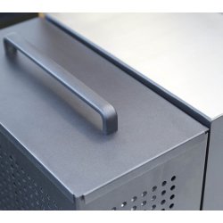 CANE-LINE DROP KKKEN HOVED MODUL INKL/3 HYLDER - BLACK CERAMIC 200