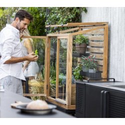 CANE-LINE DROP VKSTHUS - TEAK 162