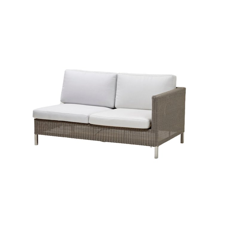 CANE-LINE CONNECT SOFA 2PERS/VENSTRE MODUL - WHITE 148