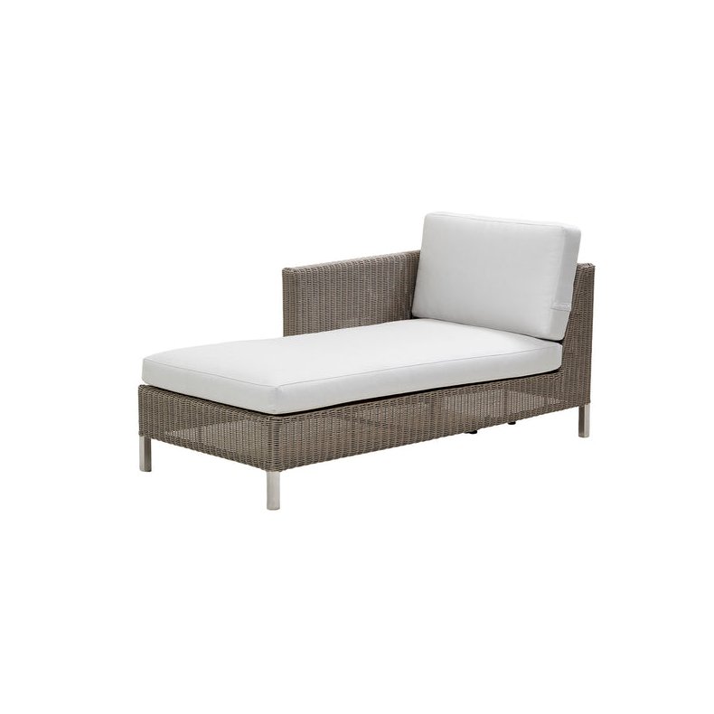 CANE-LINE CHAISELONG MODULSOFA/HJRE - WHITE 153