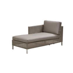 CANE-LINE CHAISELONG MODULSOFA/HJRE - TAUPE 153