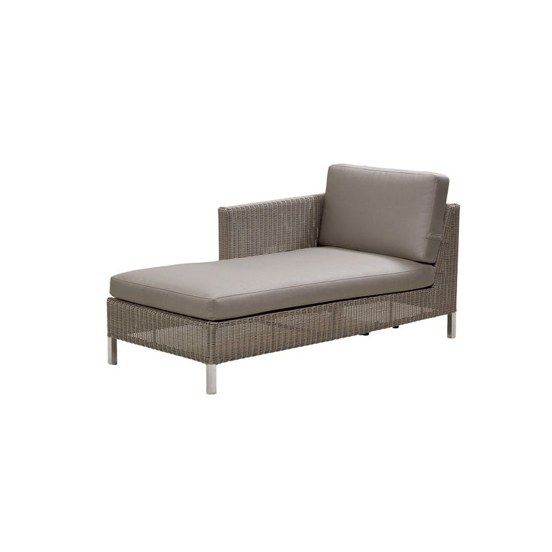 CANE-LINE CHAISELONG MODULSOFA/HJRE - TAUPE 153