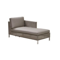 CANE-LINE CHAISELONG MODULSOFA/VENSTRE - TAUPE 153