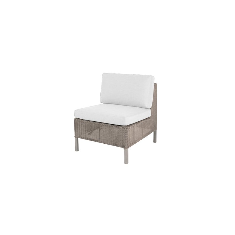 CANE-LINE CONNECT DINING LOUNGE ENKELT MODUL - WHITE 77