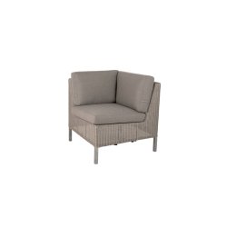 CANE-LINE CONNECT DINING LOUNGE SOFA/HJRNE MODUL - TAUPE 77