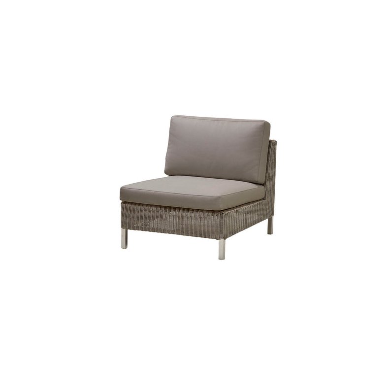 CANE-LINE CONNECT SINGLE MODUL - TAUPE 85