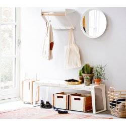 CANE-LINE COPENHAGEN CITY KNAGERKKE - HVID ALUMINIUM 52