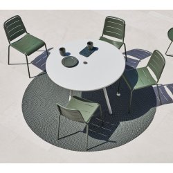 CANE-LINE COPENHAGEN CITY STOL - GRN ALUMINIUM 76