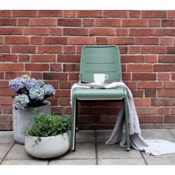 CANE-LINE COPENHAGEN CITY STOL - GRN ALUMINIUM 76