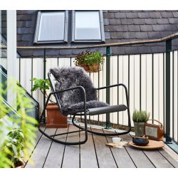 CANE-LINE COPENHAGEN GYNGESTOL - SORT ALUMINIUM 88