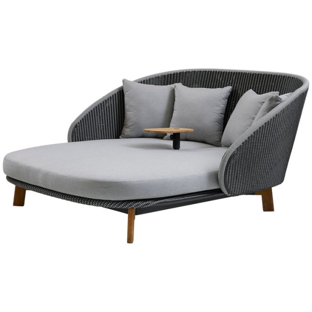 CANE-LINE PEACOCK DAYBED - WEAVE 219