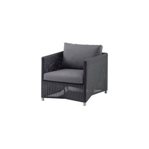 CANE-LINE DIAMOND LOUNGESTOL - GRAPHITE WEAVE 88