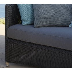 CANE-LINE DIAMOND LOUNGESTOL - GRAPHITE WEAVE 88