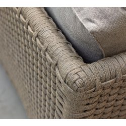 CANE-LINE DIAMOND LOUNGESTOL - TAUPE WEAVE 88
