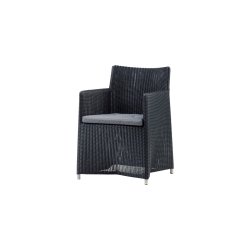 CANE-LINE DIAMOND STOL - GRAPHITE WEAVE 80