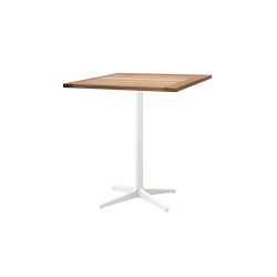 CANE-LINE DROP CAFEBORD - WHITE ALUMINIUM 73