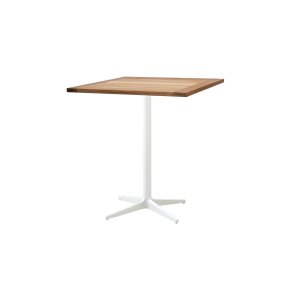 CANE-LINE DROP CAFEBORD - WHITE ALUMINIUM 73