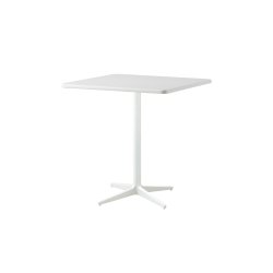 CANE-LINE DROP CAFEBORD - WHITE ALUMINIUM 73