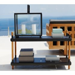 CANE-LINE FRAME REOL SYSTEM LAV - TEAK 100