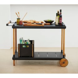 CANE-LINE FRAME SERVERINGSVOGN - TEAK 115