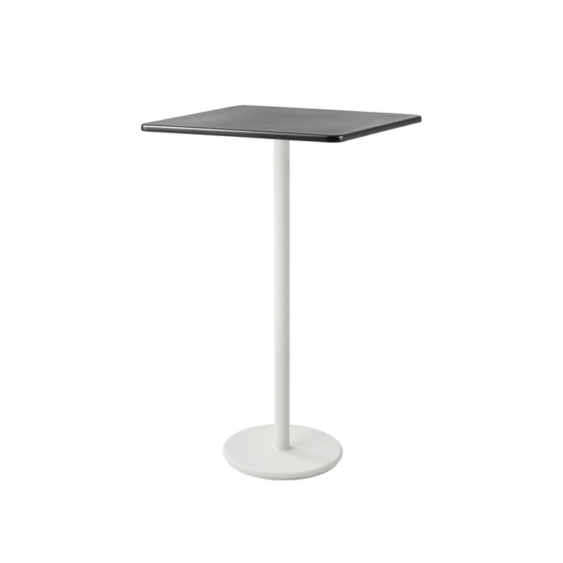 CANE-LINE GO BARBORD M/LAVE GREY BORDPLADE - WHITE ALUMINIUM 102