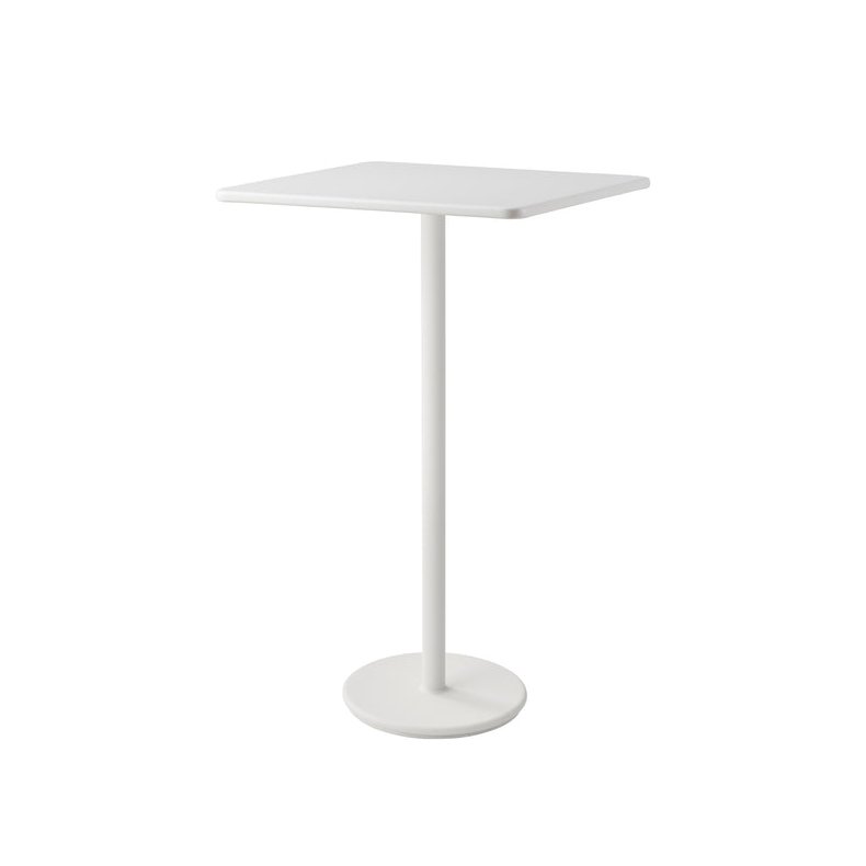 CANE-LINE GO BARBORD M/WHITE BORDPLADE - WHITE ALUMINIUM 102