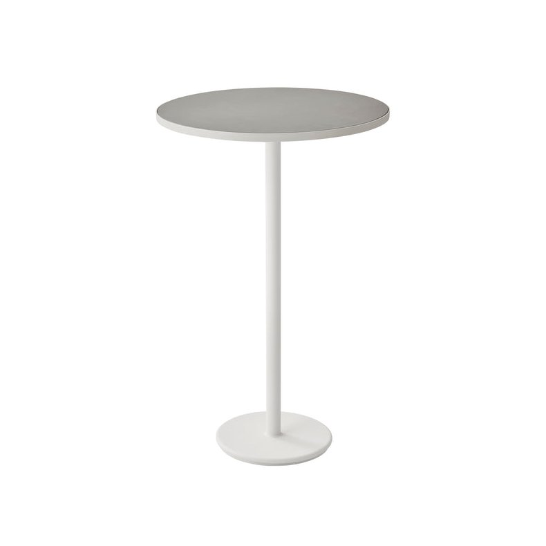 CANE-LINE GO BARBORD M/LIGHT GREY BORDPLADE - WHITE ALUMINIUM 102