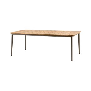 CANE-LINE CORE SPISEBORD/TAUPE - TEAK 210