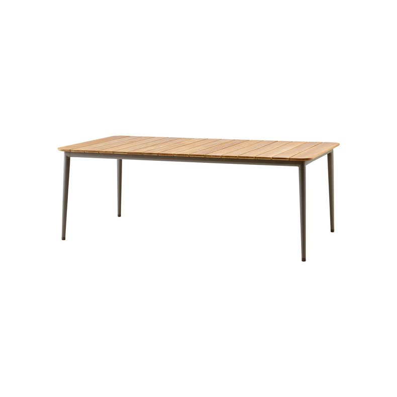 CANE-LINE CORE SPISEBORD/TAUPE - TEAK 210