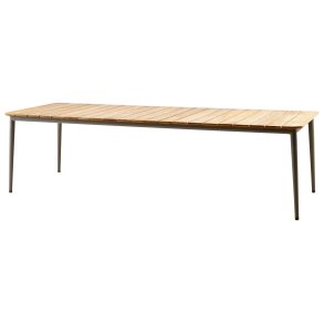 CANE-LINE CORE SPISEBORD/TAUPE - TEAK 274