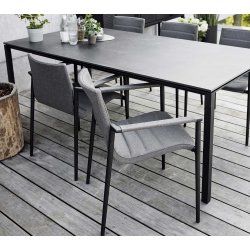 CANE-LINE CORE STOL M/ARMLN - TAUPE 83