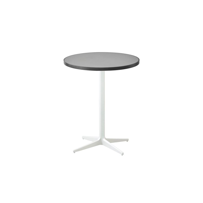 CANE-LINE DROP CAFEBORD - WHITE ALUMINIUM 73
