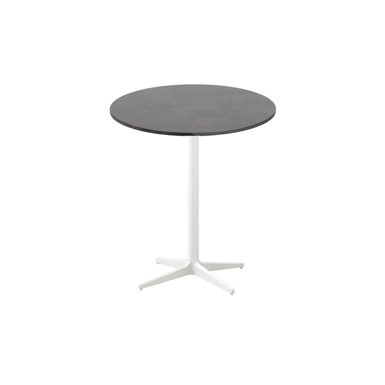 CANE-LINE DROP CAFEBORD - WHITE ALUMINIUM 73