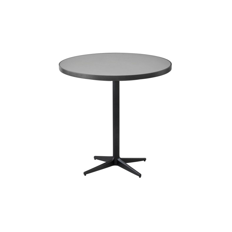 CANE-LINE DROP CAFEBORD - LAVA GREY ALUMINIUM 73