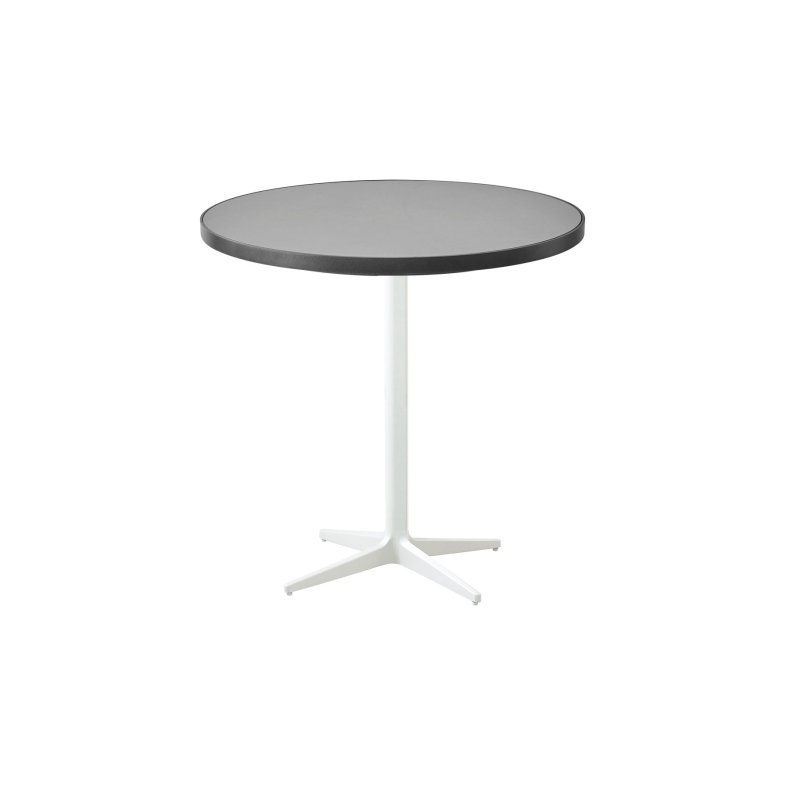 CANE-LINE DROP CAFEBORD - WHITE ALUMINIUM 73