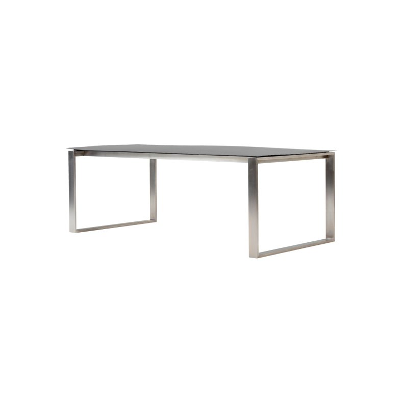 CANE-LINE EDGE SPISEBORD M/ TILLGSPLADER - STAINLESS STEEL 210