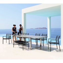 CANE-LINE EDGE STOL M/ARMLN - ANTHRACITE 83