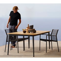 CANE-LINE EDGE STOL M/ARMLN - ANTHRACITE 83