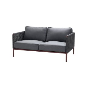 CANE-LINE ENCORE 2-PERS/SOFA - BORDEAUX 161
